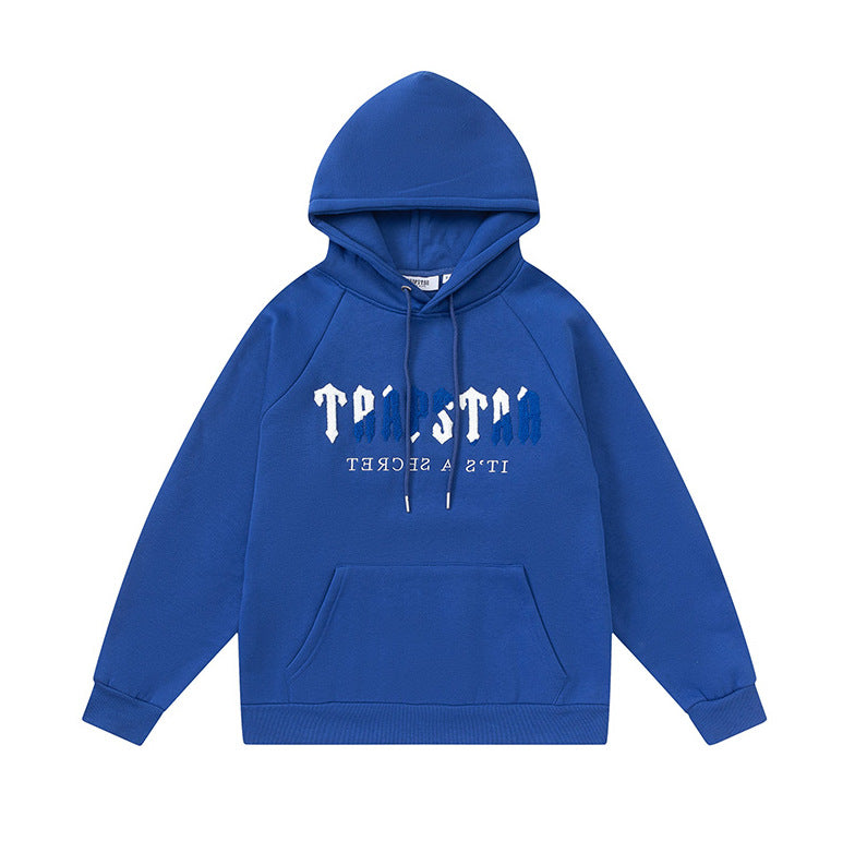Trapstar Black Tiger Embroidered Hoodie and Pants Set
