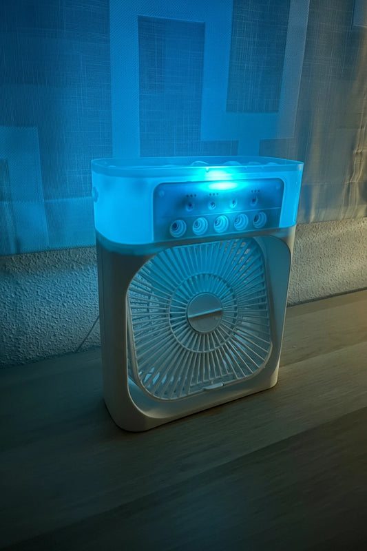 Ventilador Humidificador Portátil